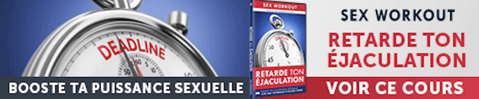 comment retarder son éjaculation